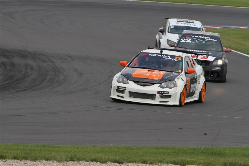 Jakob Borums oplevede kortvarigt at føre feltet an på Lausitzring
(Foto: Keld Dohm)